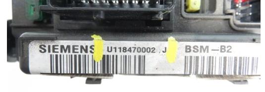 BSI PEUGEOT PARTNER I 1.9 D 9650618580