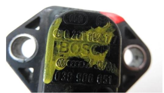 MAP senzor VW PASSAT B5 FL 1.9 TDI PD 0281002177