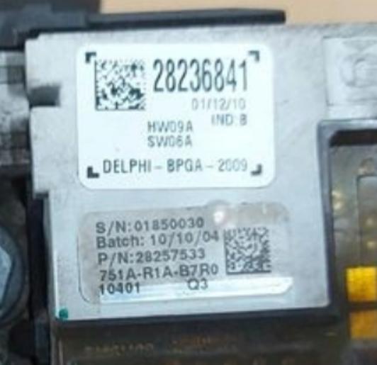 PEUGEOT 5008 I 1.6 HDI Modul NABÍJANIE: akumulátora 9666527580 28236841