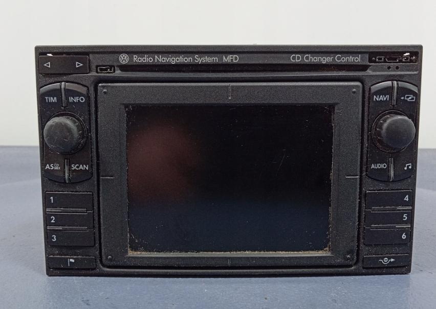 VW SHARAN I LIFT RADIO mavigace MFD 3B0035191D  -- KOD NEMAME --