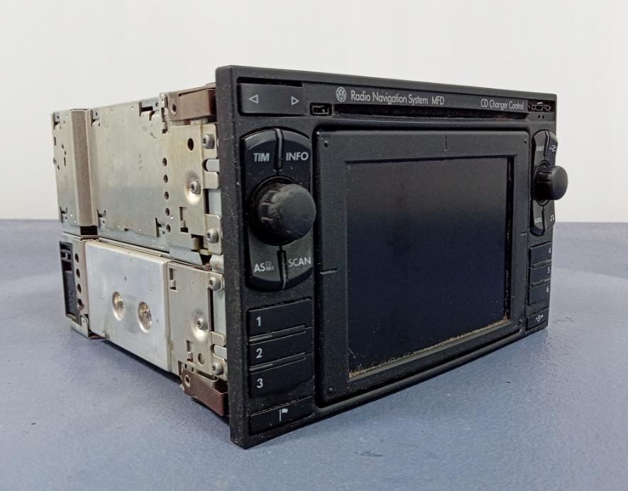 VW SHARAN I LIFT RADIO mavigace MFD 3B0035191D  -- KOD NEMAME --