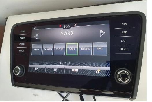 SKODA OCTAVIA III LIFT RADIO mavigace