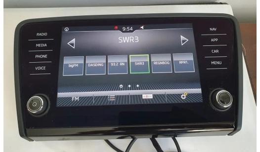SKODA OCTAVIA III LIFT RADIO Navigácia