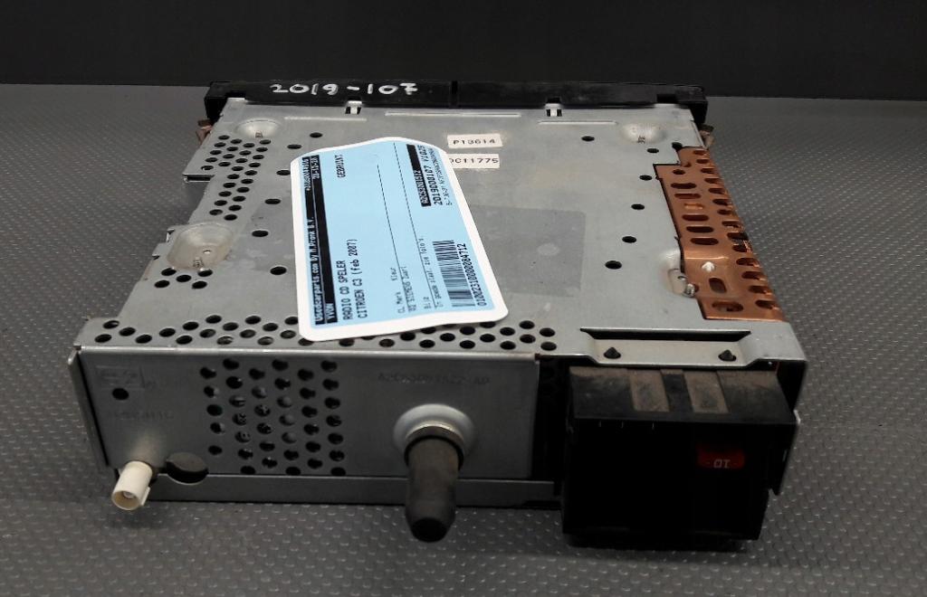 96624490XT Radio CD Citroen C3 -- KOD NEMAME --