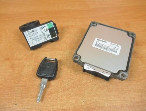 riadiaca jednotka Súprava OPEL ASTRA II G 1,7 DTI 09391249