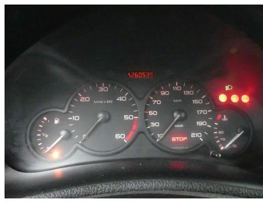 prístrojovka/ budíky Peugeot 206 9634961080 1.9d