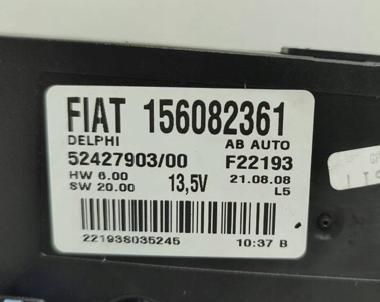 Panel kúrenia ALFA 159 Combi 2009 156082361