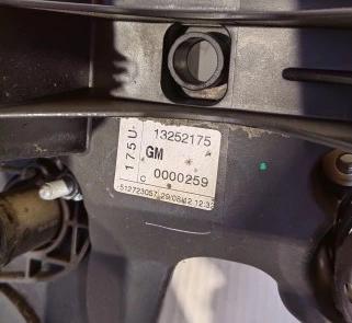 OPEL ASTRA J pedal brzdy spojky plynového pedálu  13252175