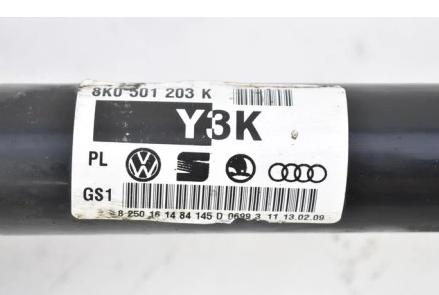 Poloos ľavá strana - zad AUDI A5 8T 3.0 TDI QUATTRO 8K0501203K