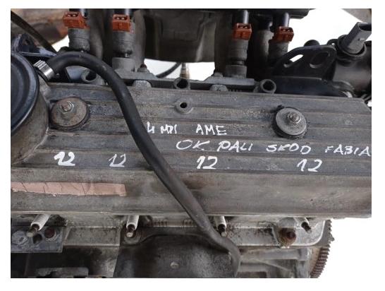 motor SKODA FABIA 1.4 MPI AME  50kw/68HP - holomotor