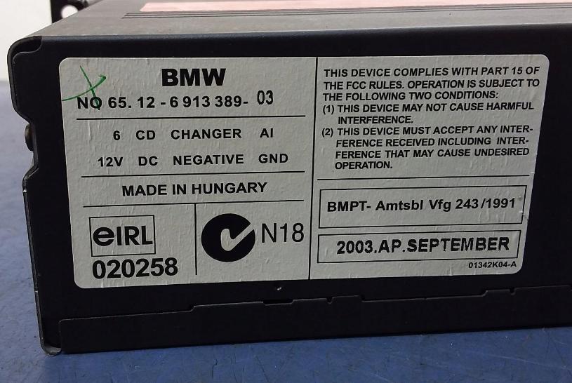 BMW 3 E46 LIFT Menič CD 6913389