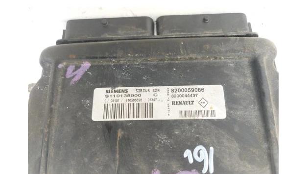 riadiaca jednotka Motor RENAULT MEGANE I 1.4 8200059086