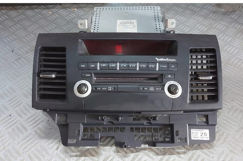 Radio rockford  Mitsubishi Lancer VIII X 8701A278 --KOD NEMAME--