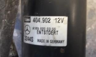 A1698200300 mechanizmus Stierače: Predná časť: MERCEDES W