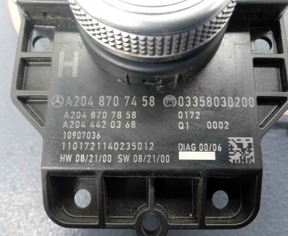 MERCEDES C W204 Panel modul COMAND: