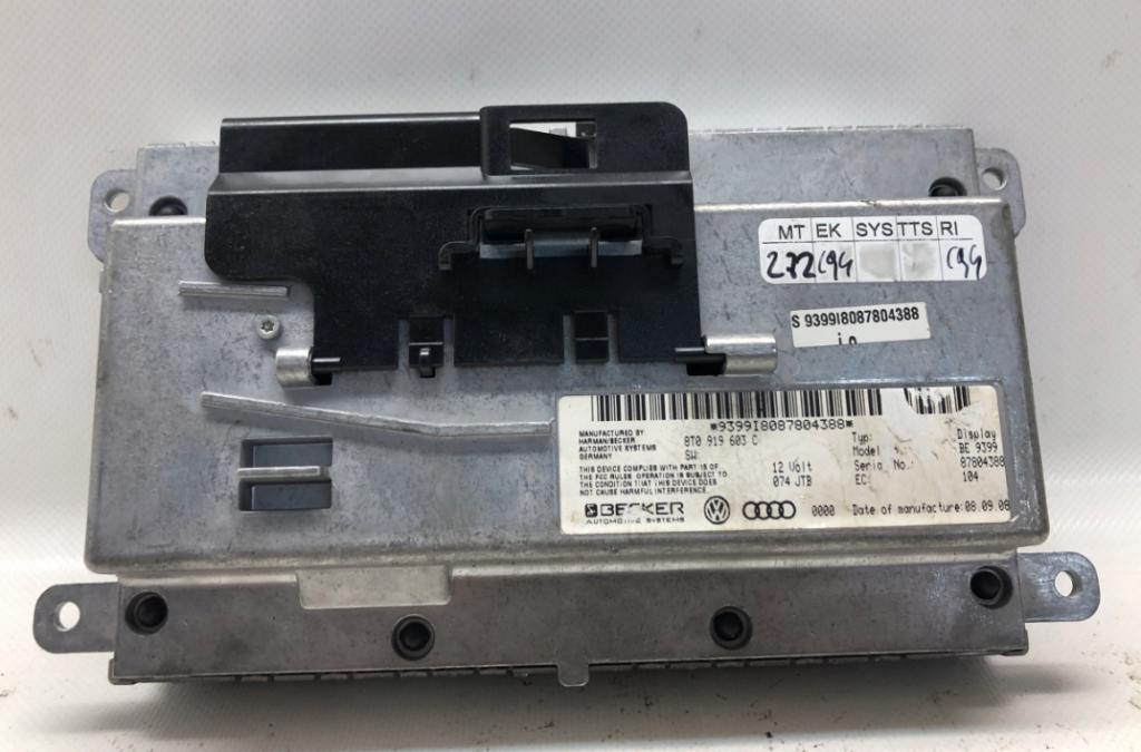 Displej MONITOR navigace MMI A4 B8 8T0919603C