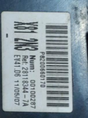 Modul BSI UCH ESPACE IV 2.0DCI 8200660170