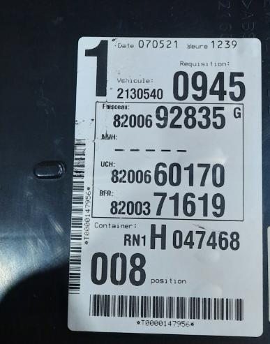 Modul BSI UCH ESPACE IV 2.0DCI 8200660170