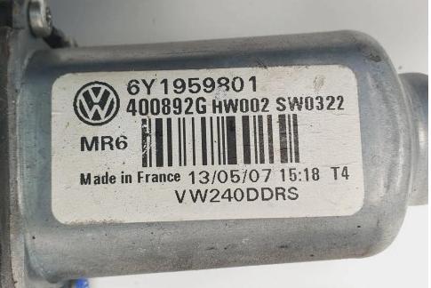 Motorček okna ľavy predný SKODA FABIA 6Y1959801