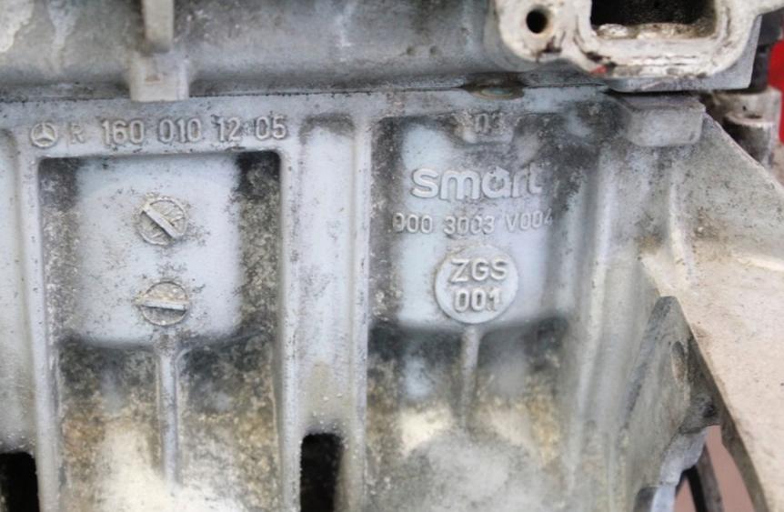 motor BENZÍN SMART FORTWO: 1 I 0.6 02R
