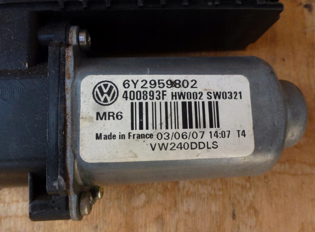 motorek okna levý VW T5 VW POLO 6Y2959802