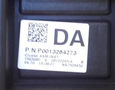 Prístrojovka  OPEL CORSA D P0013264273