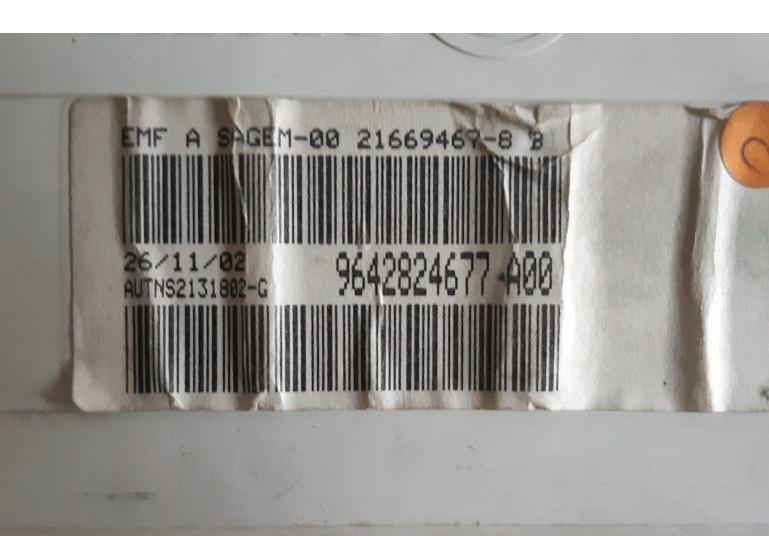 Dislpej CITROEN BERLINGO I PARTNER I 9642824677