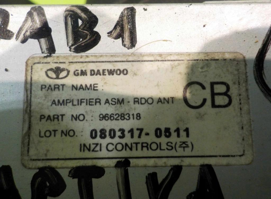 CAPTIVA 08r modul: anténa zosilovač 96628318