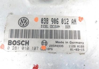 Riadiaca jednotka SKODA FABIA I 1.9 SDI 038906012AN