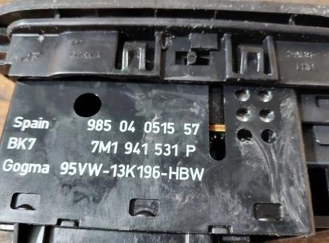 prepínač světla: Seat Alhambra 7M1941531P