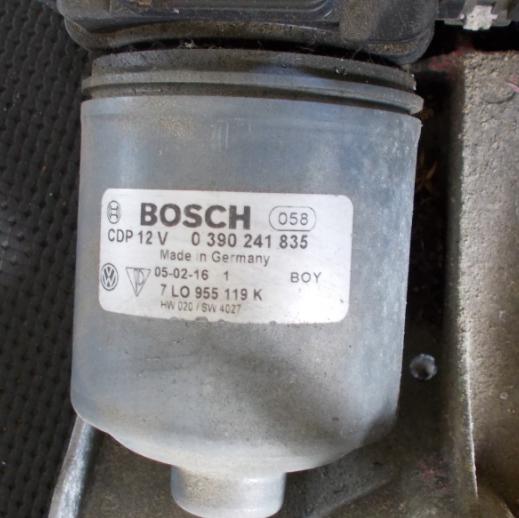 Mechanizmus stieračov VW TOUAREG  7L0955119K 7L0955023P