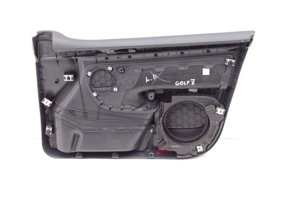 VW GOLF V 03-09 čalúnenie Dvere ľavy predný koža 5d