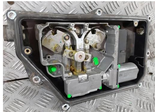 BMW E65 740D 03R Motorček brzdy MANUÁLNY: 6596707640