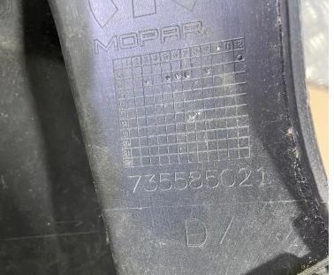 pravy rohový nárazníka zadného JEEP RENEGADE