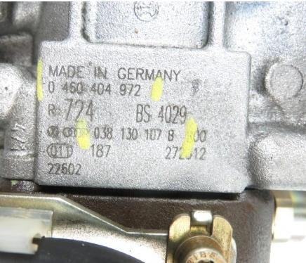 Pumpa vstrekovacia SEAT IBIZA II 1.9 SDI 0460404972