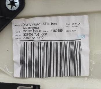 čalúnenie Dvere ľavy predný MERCEDES  B W245