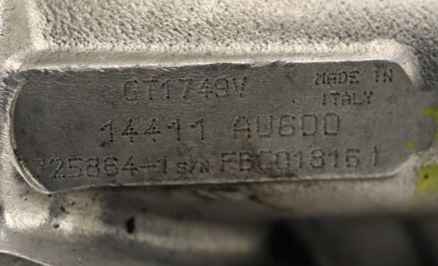 Turbodúchadlo,turbo PRIMERA P12: 2.2 DI 126 HP 14411AU600