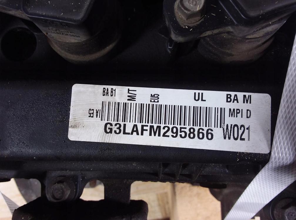 HYUNDAI I10 II 1.0 MPI Motor G3LA: