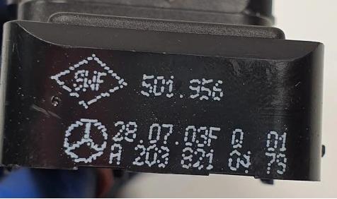 Panel záslepky okien ľavy predný MERCEDES W203