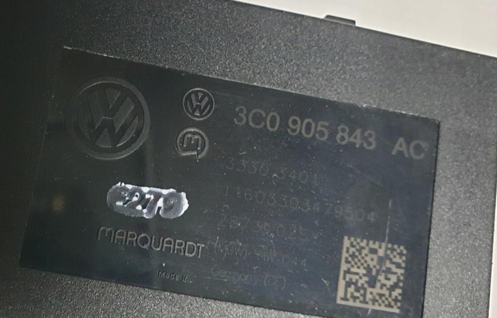 VW Passat B6 CC spínací skříňka Klíč  434 MHz 3C0905843AC 3C0959752AL
