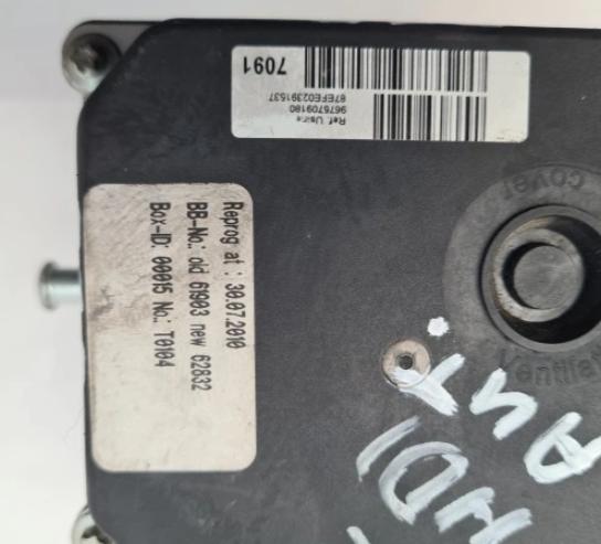 PEUGEOT 508 Pumpa ABS 9675709180
