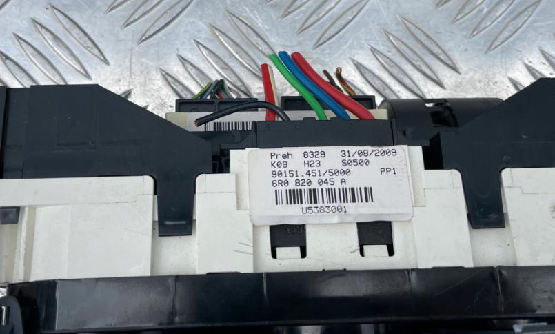 VW POLO 6R Panel klimatizácie 6R0820045A