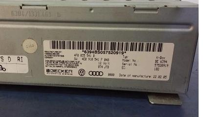 AUDI A6 C6 TUNER TV 4F0035541B