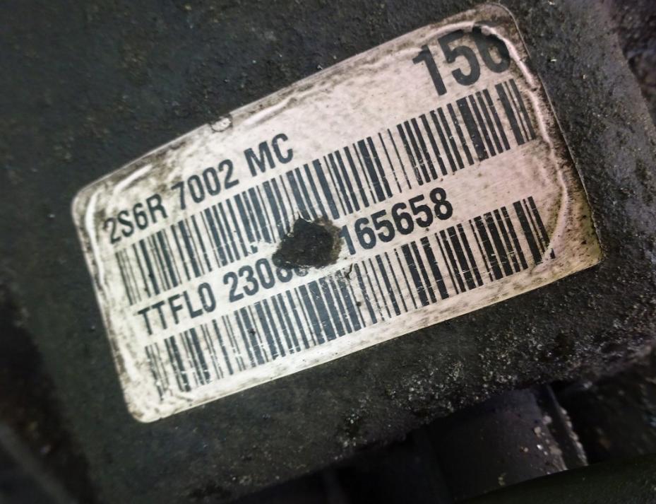 převodovka stupňová FORD FIESTA MK6 LIFT 1.3 B 06r:
