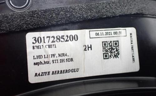 Spätné zrkadlo ľave  8 PIN HYUNDAI I20 II 18R: