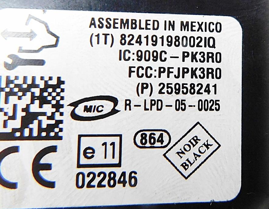 spinačka kľúč - Chevrolet CAPTIVA