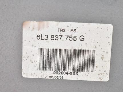 Mechanizmus okna ľavy predný  SEAT IBIZA 3 III 3D 6L3837755G