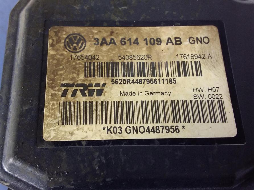 VW PASSAT B7 Pumpa ABS
