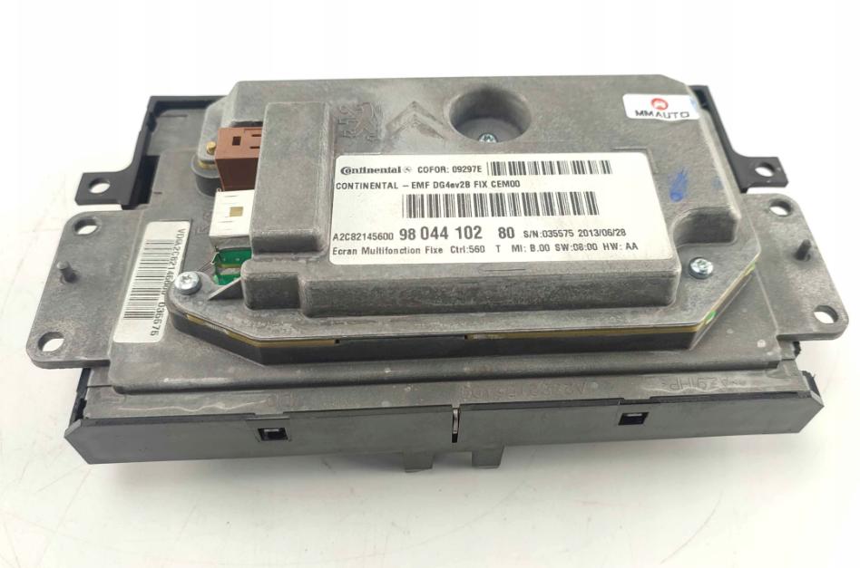 Dislpej EKRAN CITROEN C4 II B7 9804410280