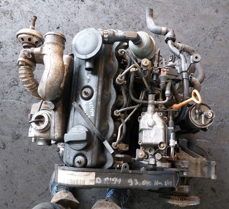 Motor diesel KOMPLETNÍ: AUDI A4 B5 FL 1.9 TDI AHH